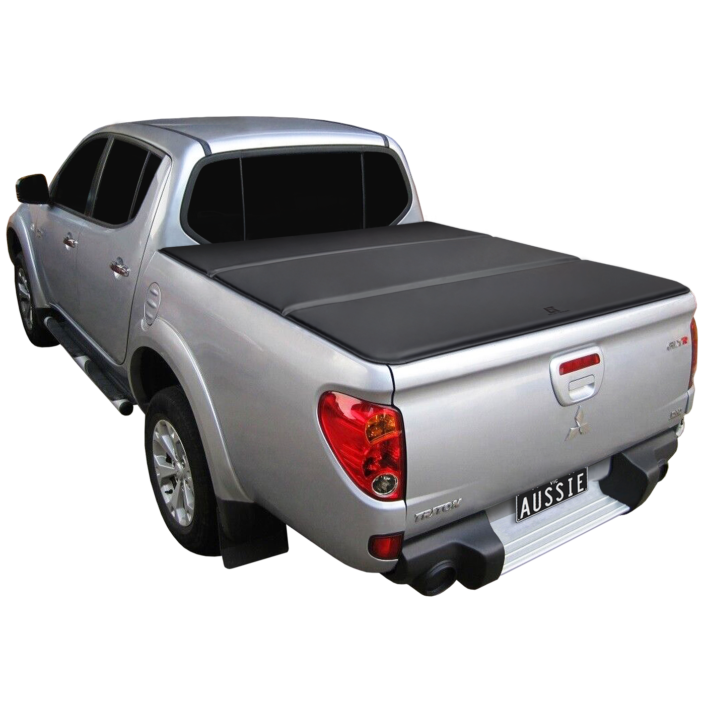 EzyFold Tonneau Cover To Fit Mitsubishi Triton MN Dual Cab (2009 to 2015)