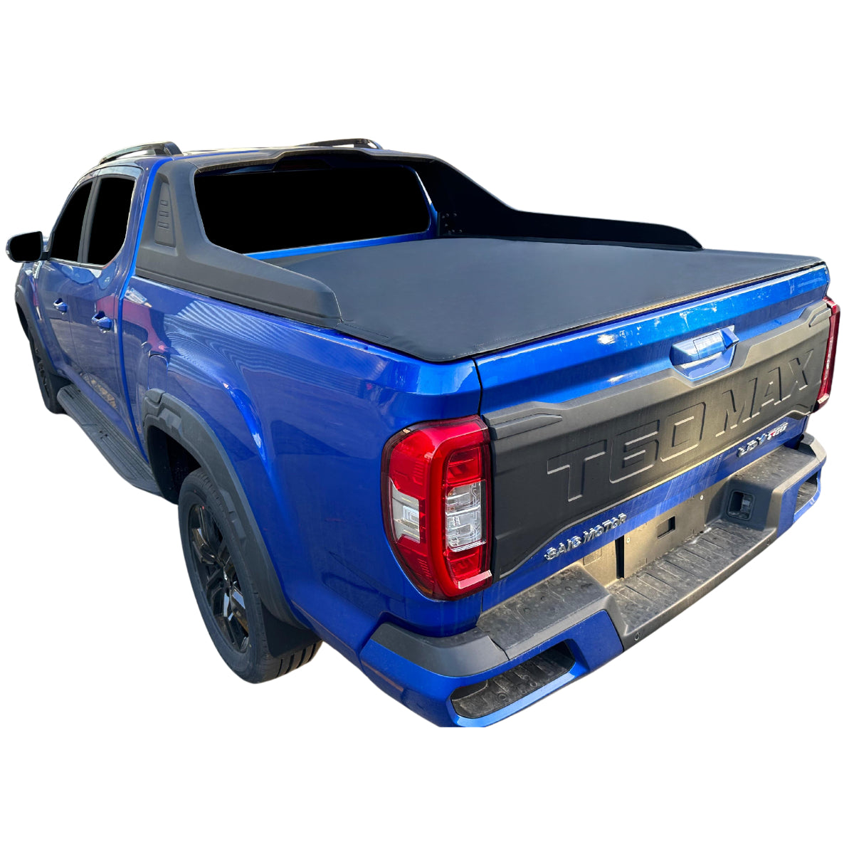 Velcro Roll Up Tonneau Cover To Fit LDV T60/T60 Max Dual Cab Fitted With Sailplane (2017 to Current)