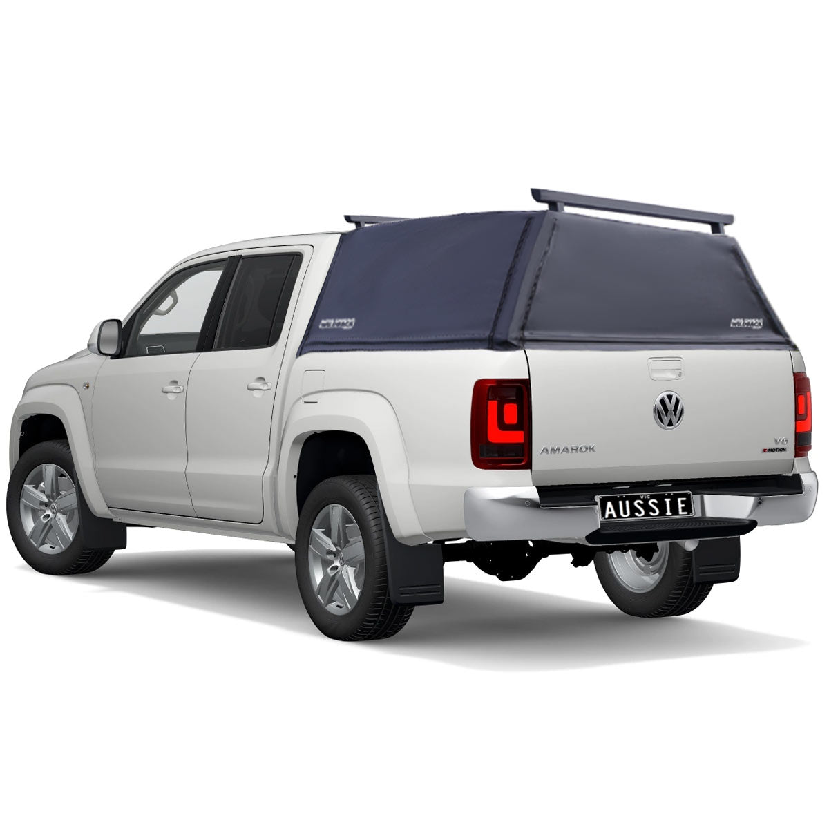 Wildback Soft Ute Canopy With Ladder Racks To Fit Volkswagen Amarok Dual Cab (2011 to April 2023)