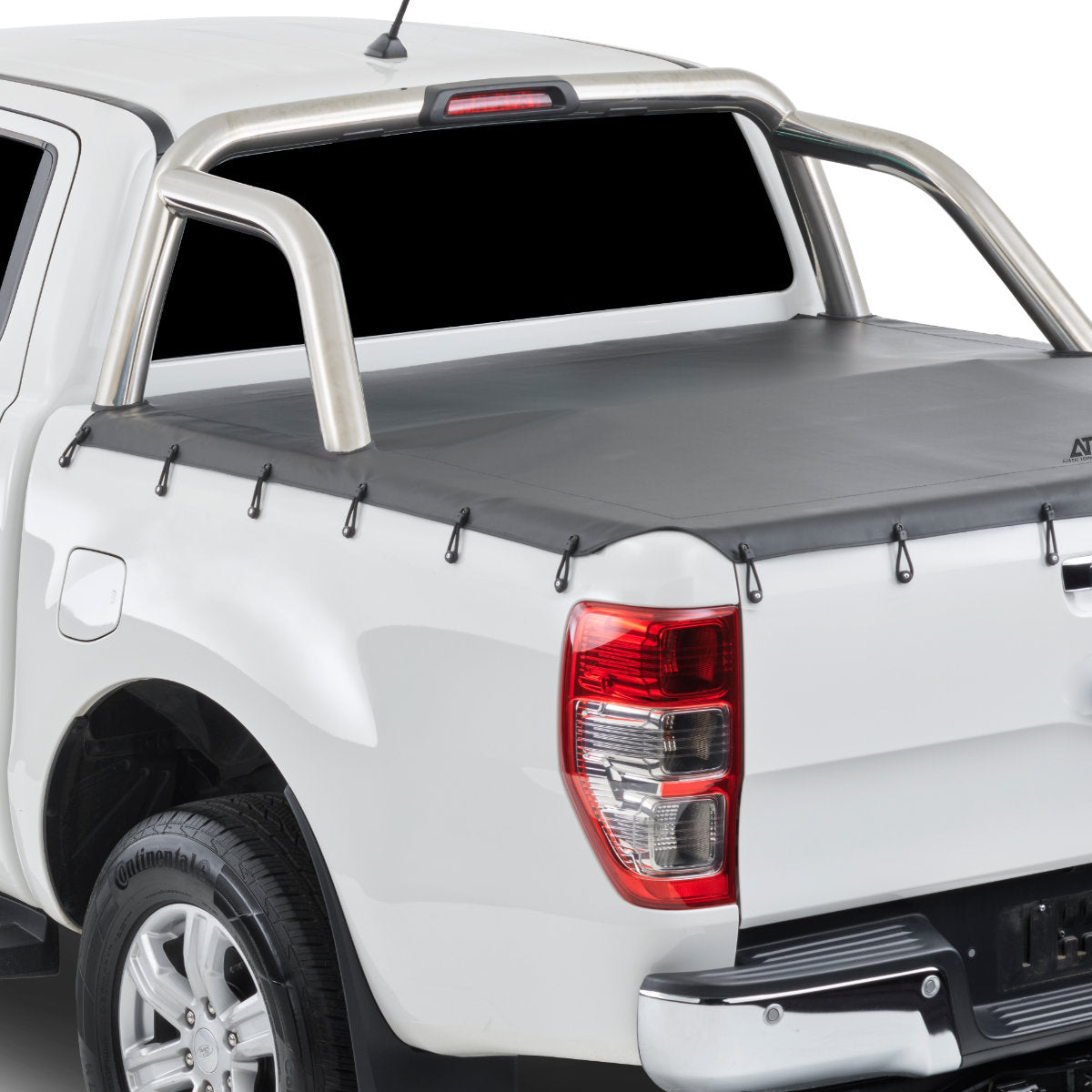 Bunji Loop Tonneau Cover To Fit Ford Falcon AU-BF Fitted With 'Narrow' OEM Sports Bars (1999 to May 2008)