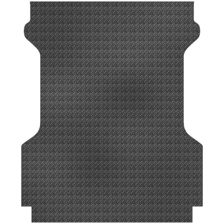 Checker Plate Rubber Ute Mat To Fit Ford Next Gen Ranger Super Cab (July 2022 to Current) - Suits Spray On Liner Or No Liner