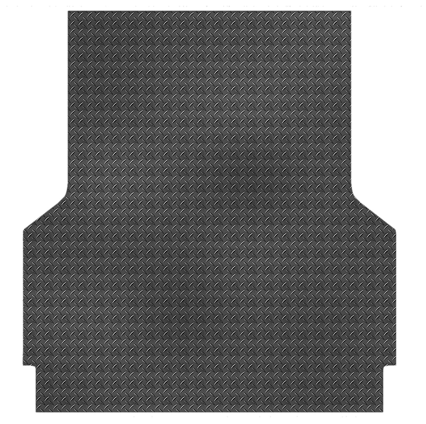 Checker Plate Rubber Ute Mat To Fit LDV Terron 9 Dual Cab (2025 to Current) - Suits Factory Plastic Tub Liner