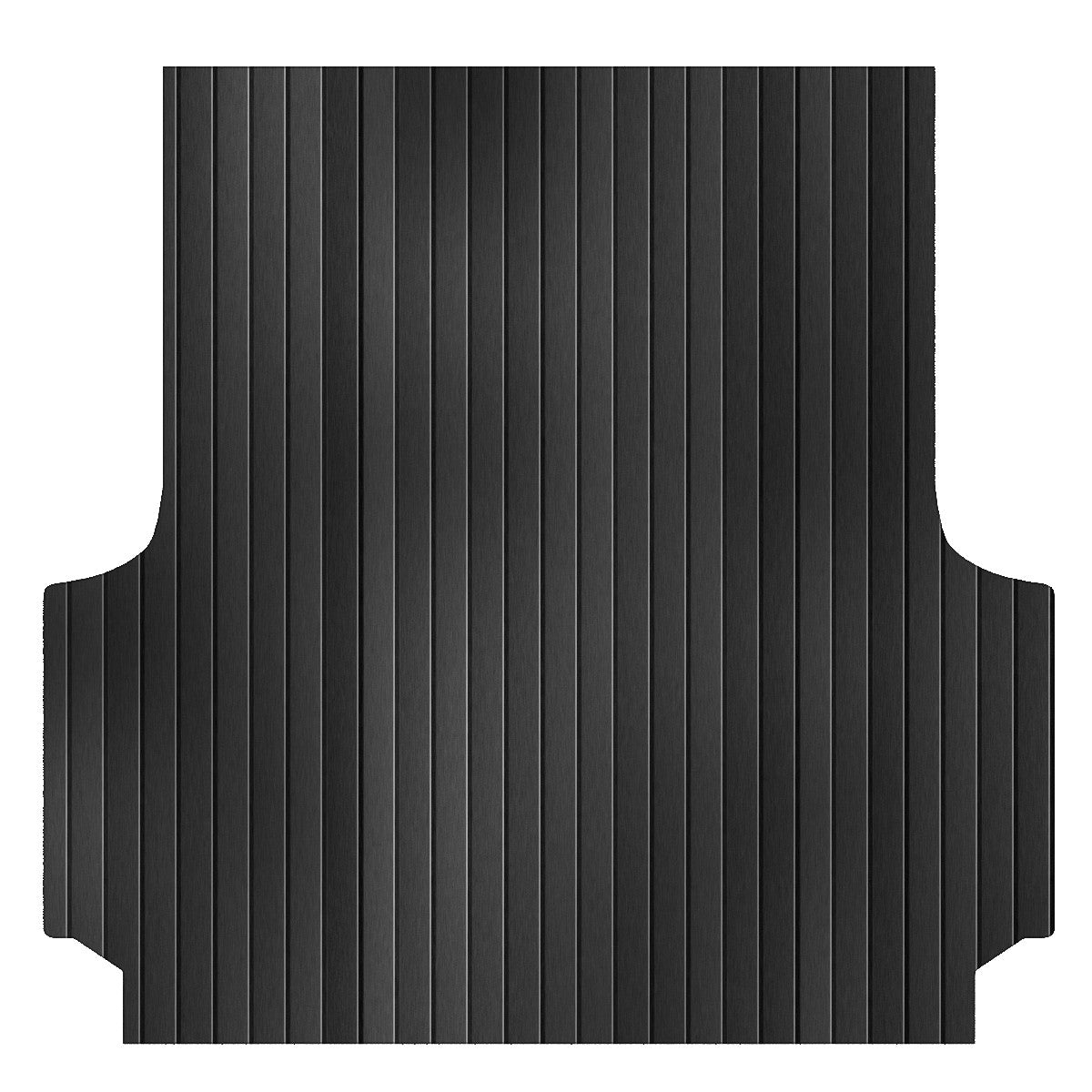 Ribbed Rubber Ute Mat To Fit Kia Tasman Dual Cab (2025 to Current) - Suits Factory Under Rail Liner