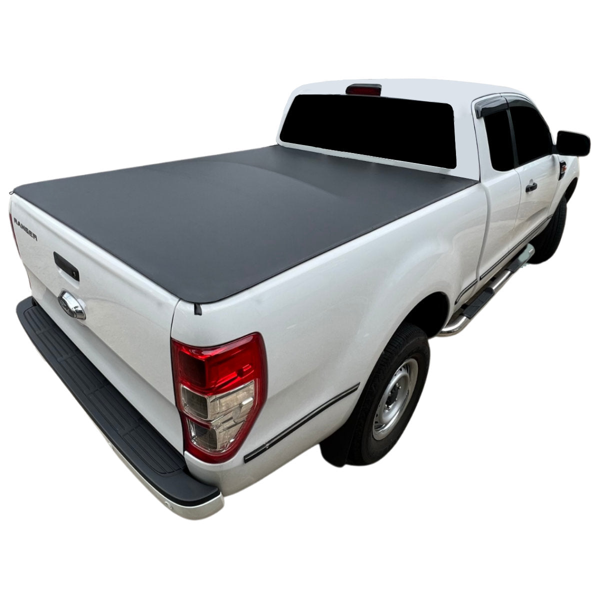 Clamp On Pro Drill-Less Tonneau Cover To Fit Ford Ranger PX Super Cab (November 2011 to June 2022)