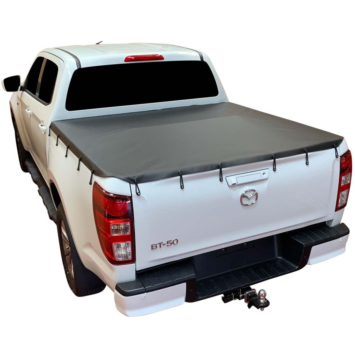 Aussie Tonneaus Bunji Loop Tonneau Cover To Fit Mazda BT-50 Dual Cab (October 2020 to Current)