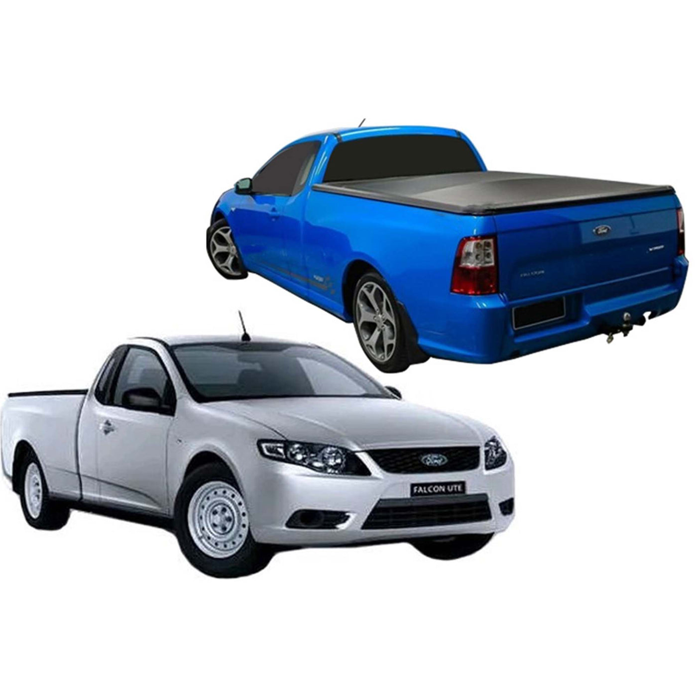Aussie Tonneaus Clip On Tonneau Cover To Fit Ford Falcon FG Single Cab (June 2008 to July 2016)