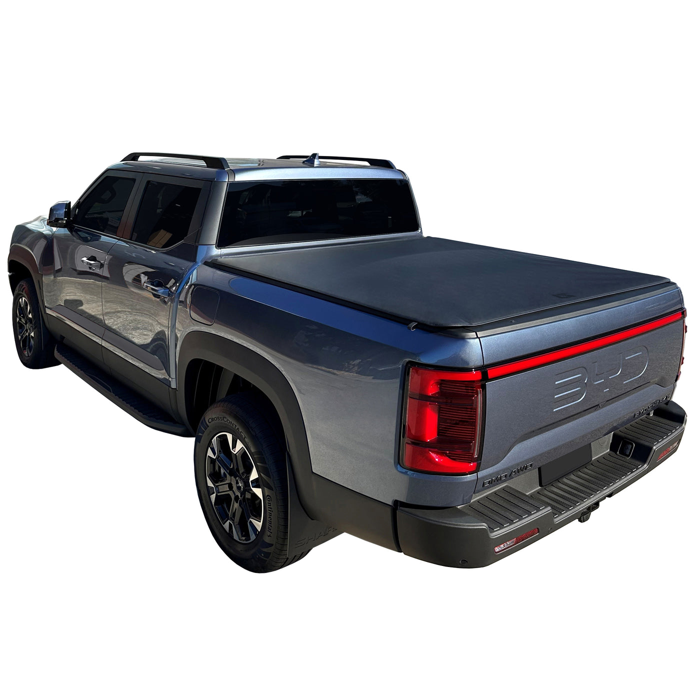Clamp On Pro Drill-Less Tonneau Cover To Fit BYD Shark 6 Dual Cab (2025 to Current)