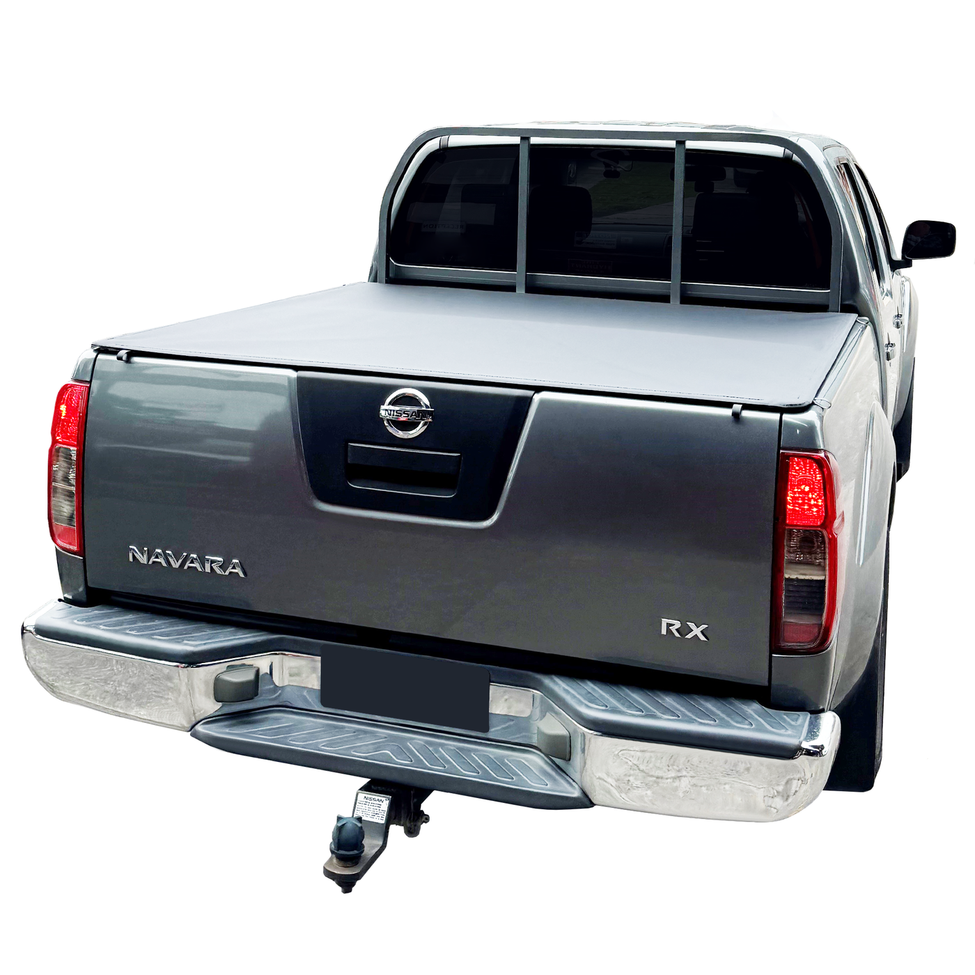 Replacement Clip On Tonneau Cover To Fit Nissan Navara ST/ST-X D40 Dual Cab Fitted with Factory Headboard - Fits Genuine Hardware Only - (2006 to June 2015)