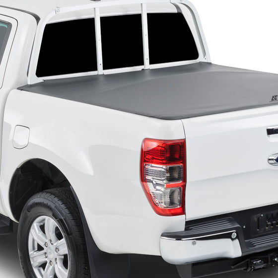 Replacement Clip On Tonneau Cover To Fit Holden Colorado Dual Cab Fitted with Factory Headboard - Fits Genuine Hardware Only - (July 2012 to 2020)