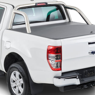 Clip On Tonneau Cover To Fit Toyota Hilux A Deck SR5 Extra Cab Fitted With Factory Sports Bars (October 2015 to November 2025)