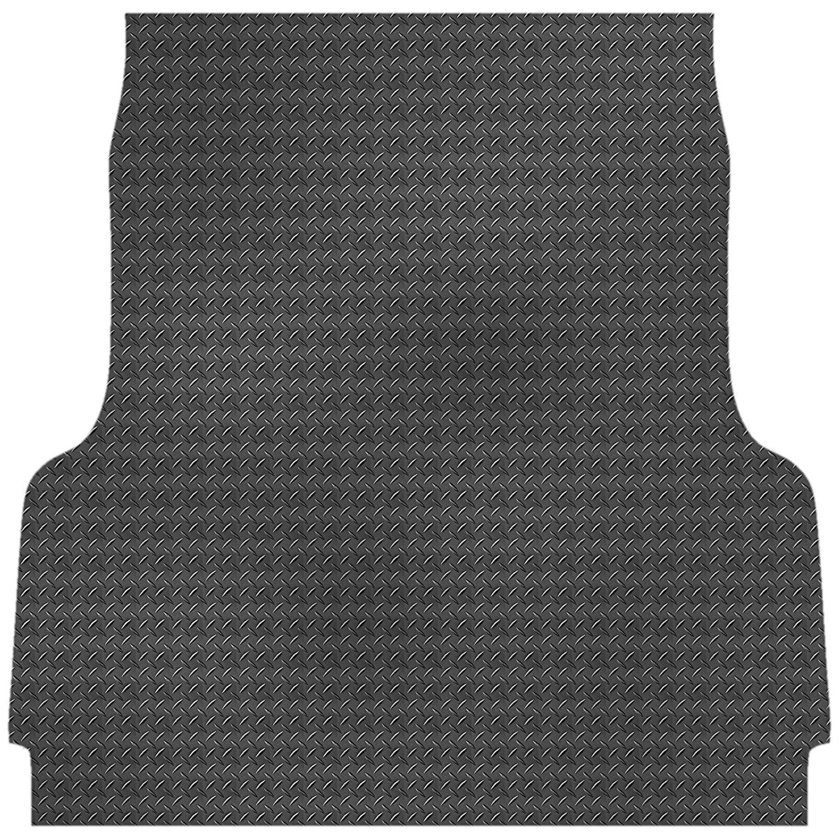 Checker Plate Rubber Ute Mat To Fit GWM V200-V240 Dual Cab (2009 to 2015) - Suits Spray On Liner Or No Liner