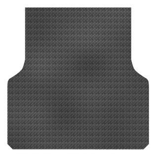 Checker Plate Rubber Ute Mat To Fit Isuzu D-Max Dual Cab Fitted with Factory Plastic Tub Liner (September 2020 to Current)