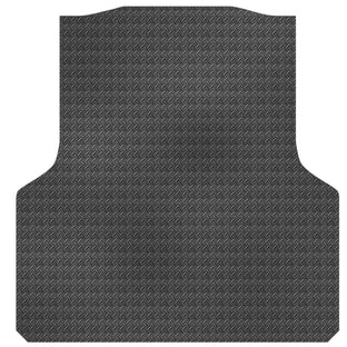 Checker Plate Rubber Ute Mat To Fit Isuzu D-Max Dual Cab (September 2020 to Current) - Suits Spray On Liner Or No Liner