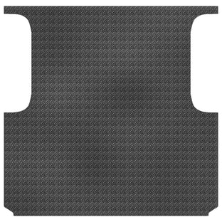 Checker Plate Rubber Ute Mat To Fit JAC T9 Dual Cab (2024 to Current) - Suits Spray On Liner Or No Liner