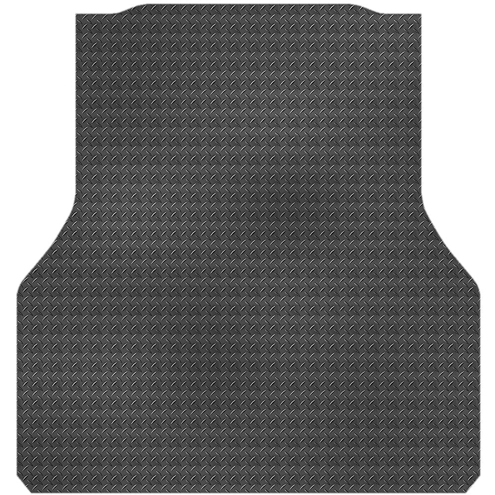 Checker Plate Rubber Ute Mat To Fit LDV T60 Dual Cab Fitted with Factory Spray On Tub Liner Or No Liner (2017 to Current)