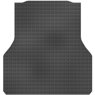 Checker Plate Rubber Ute Mat To Fit LDV T60 Dual Cab Fitted with Factory Spray On Tub Liner Or No Liner (2017 to Current)