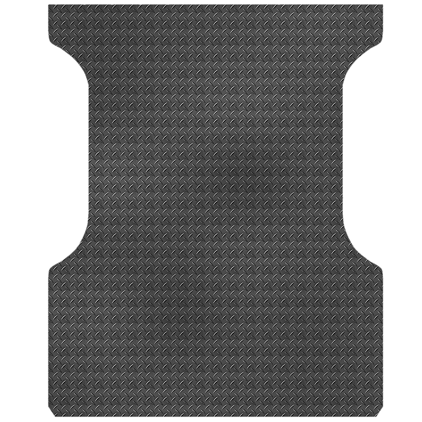 Checker Plate Rubber Ute Mat To Fit LDV T60 Mega Tub Fitted with Factory Spray On Tub Liner Or No Liner (2017 to Current)