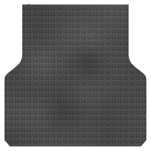 Checker Plate Rubber Ute Mat To Fit Mazda BT-50 TF Dual Cab Fitted with Factory Plastic Tub Liner (October 2020 to Current)