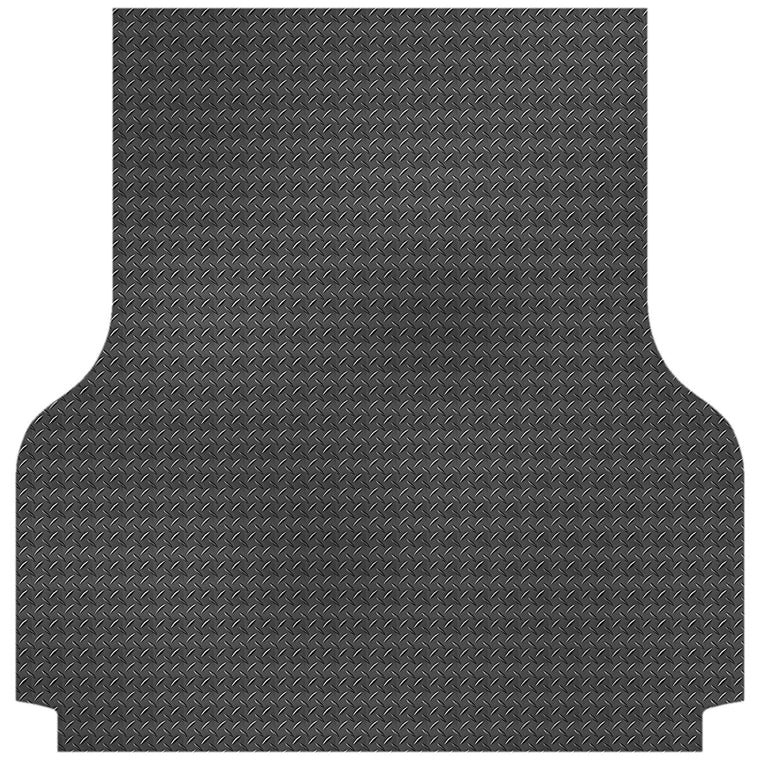Checker Plate Rubber Ute Mat To Fit Mitsubishi Triton MV Dual Cab (March 2024 to Current) - Suits Spray On Liner Or No Liner