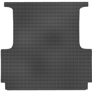 Checker Plate Rubber Ute Mat To Fit Nissan Navara NP300 D23 Dual Cab (July 2015 to February 2021) - Suits Spray On Liner Or No Liner