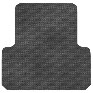 Checker Plate Rubber Ute Mat To Fit Toyota Hilux Dual Cab Fitted with Factory Plastic Tub Liner (November 2025 to Current)