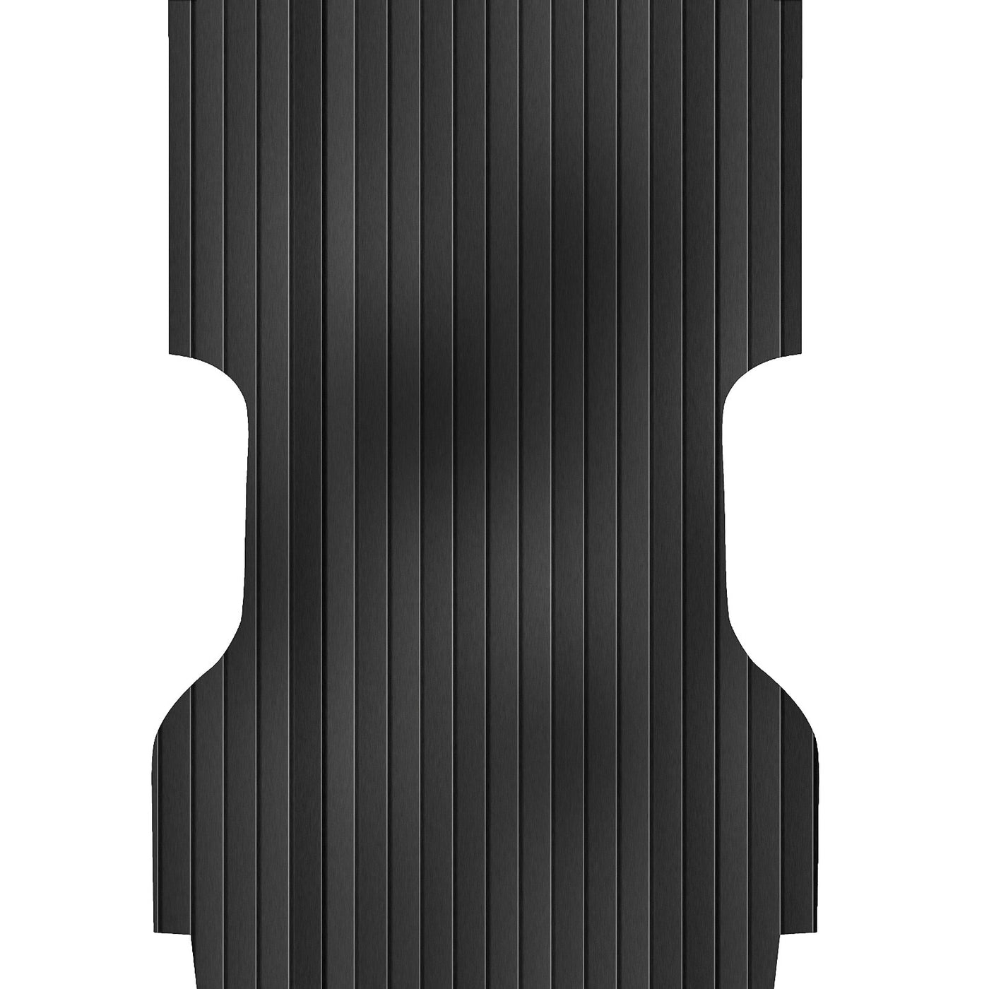 Ribbed Rubber Ute Mat To Fit Ford Ranger PX Single Cab (November 2011 to June 2022) - Suits Spray On Liner Or No Liner