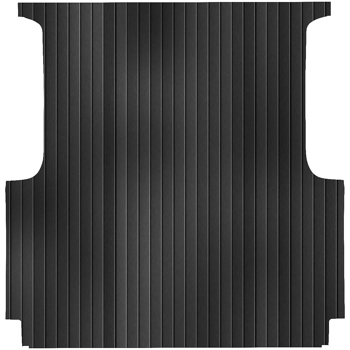 Ribbed Rubber Ute Mat To Fit Mercedes X-Class Dual Cab (2018 to Current) - Suits Spray On Liner Or No Liner