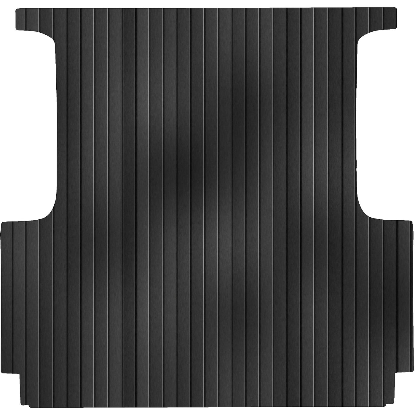 Ribbed Rubber Ute Mat To Fit Nissan Navara NP300 D23 Dual Cab (July 2015 to February 2021) - Suits Spray On Liner Or No Liner