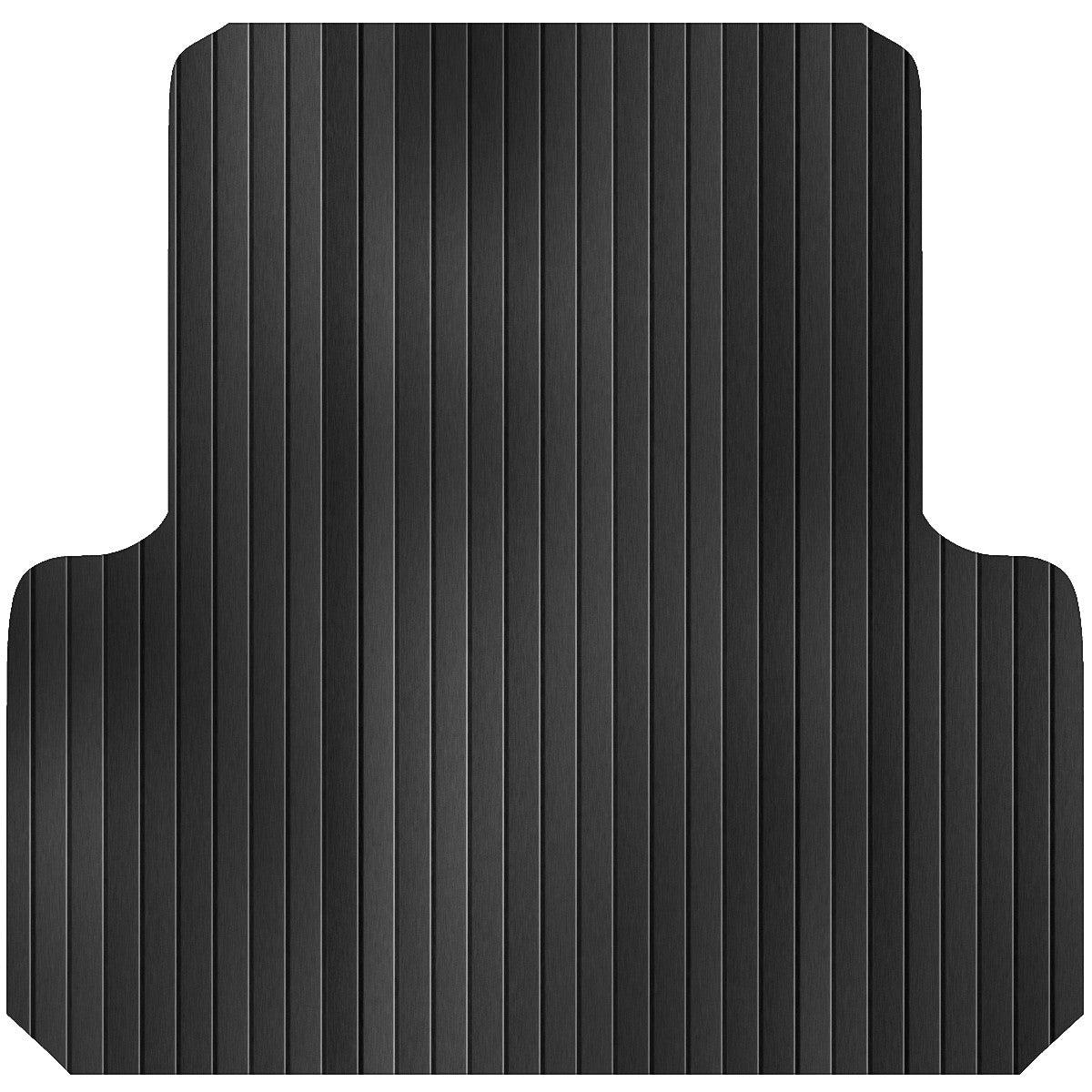 Ribbed Rubber Ute Mat To Fit Toyota Hilux Dual Cab Fitted with Factory Plastic Tub Liner (October 2015 to November 2025)