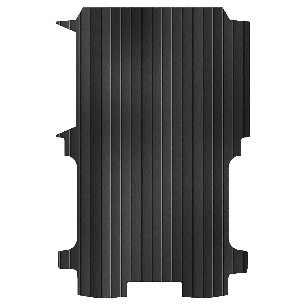 Ribbed Rubber Van Mat To Fit Ford Transit Van SWB - 1 Side Door (September 2024 - Current)