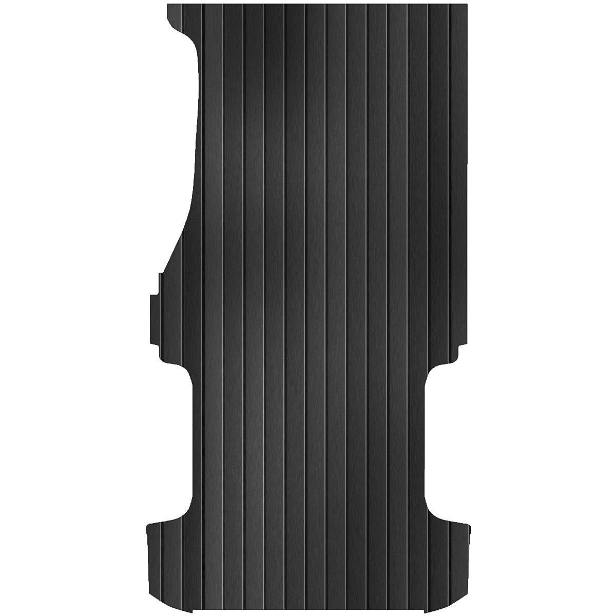 Ribbed Rubber Van Mat To Fit Toyota HiAce SLWB With Passenger Sliding Door Only (June 2019 to Current)