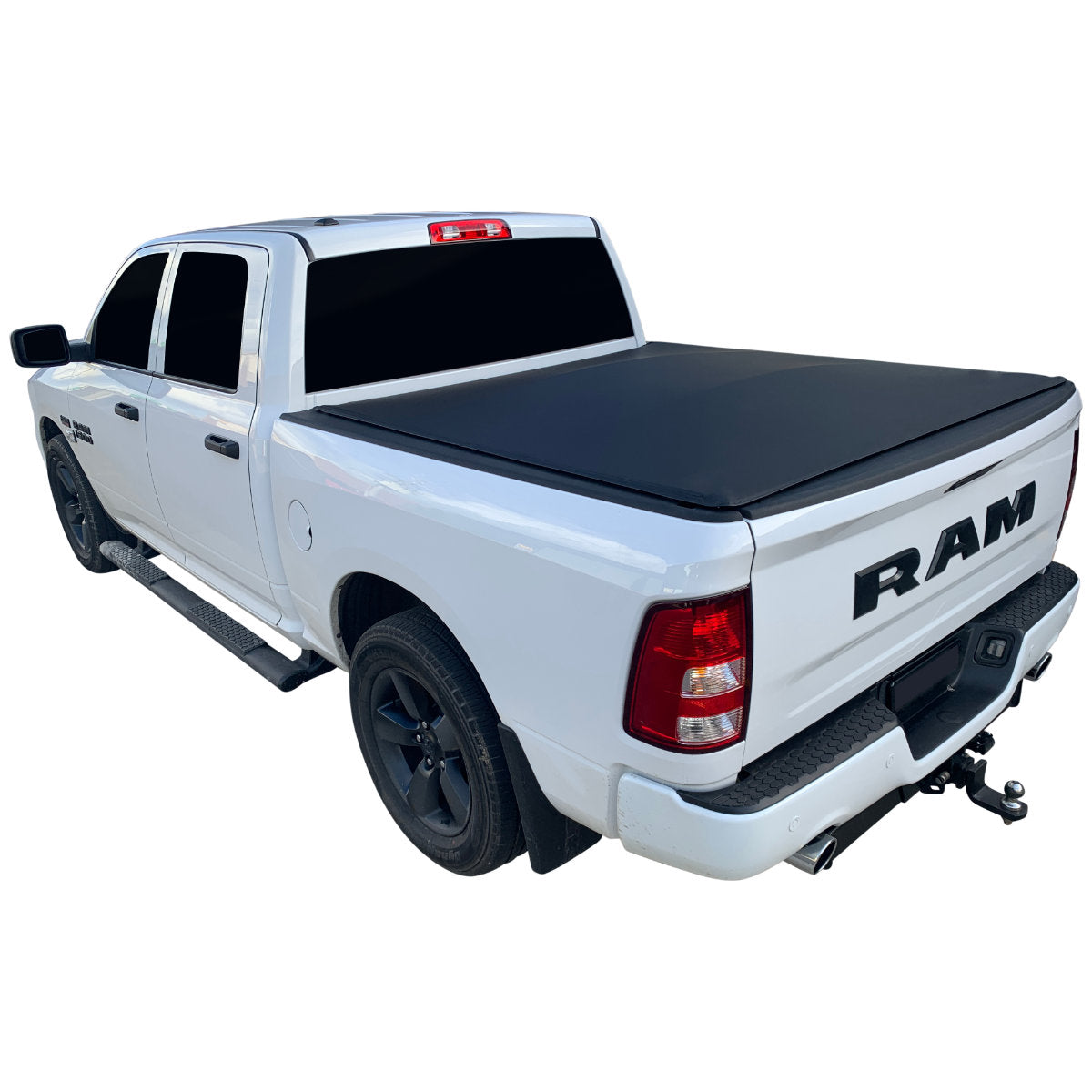 Clamp On Pro Drill-Less Tonneau Cover To Fit Ram 1500 DS Classic Crew Cab 5 Foot 7" Tub (2018 to Current)