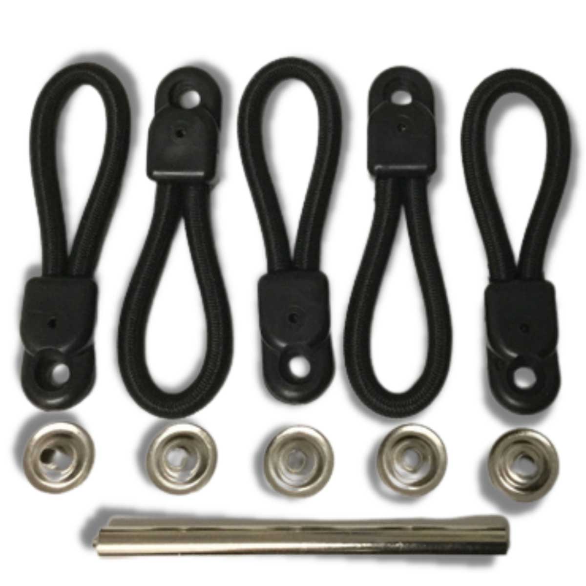 Aussie Tonneaus 90mm Standard Bunji Replacements (B170) - Pack of 5 Bungee loop Kit 