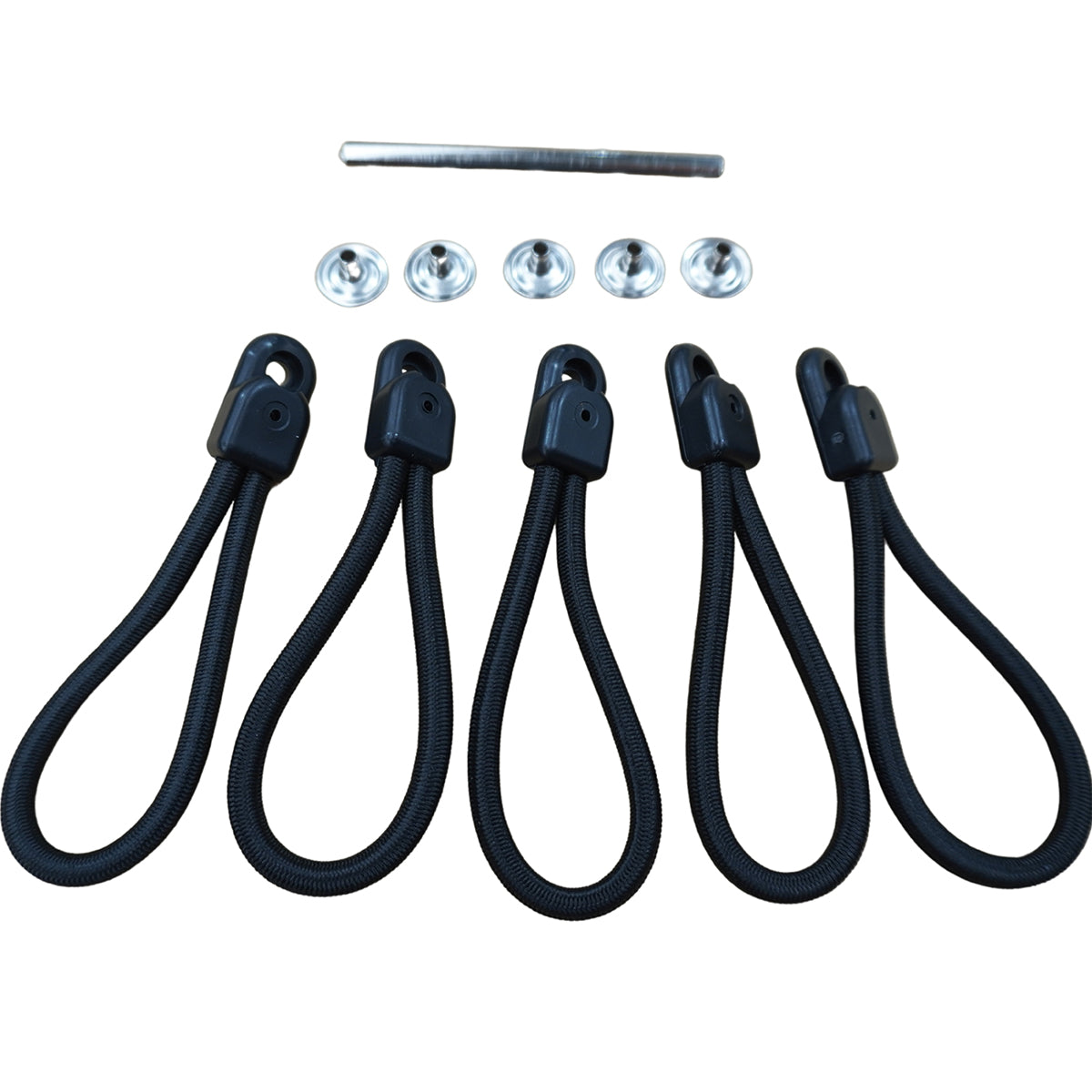 Aussie Tonneaus 95mm Standard Bunji Replacements (B190) - Pack of 5 Bungee loop Kit 