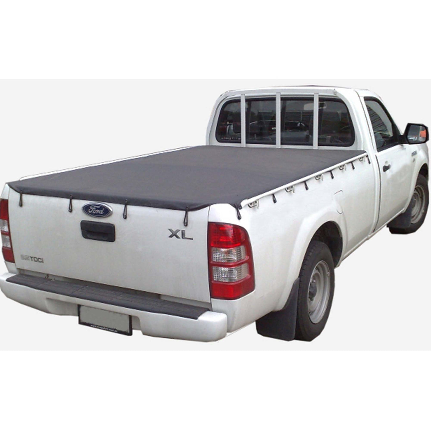 Aussie Tonneaus Bunji Loop Tonneau Cover To Fit Ford Courier Single Cab (1999 to 2006) 