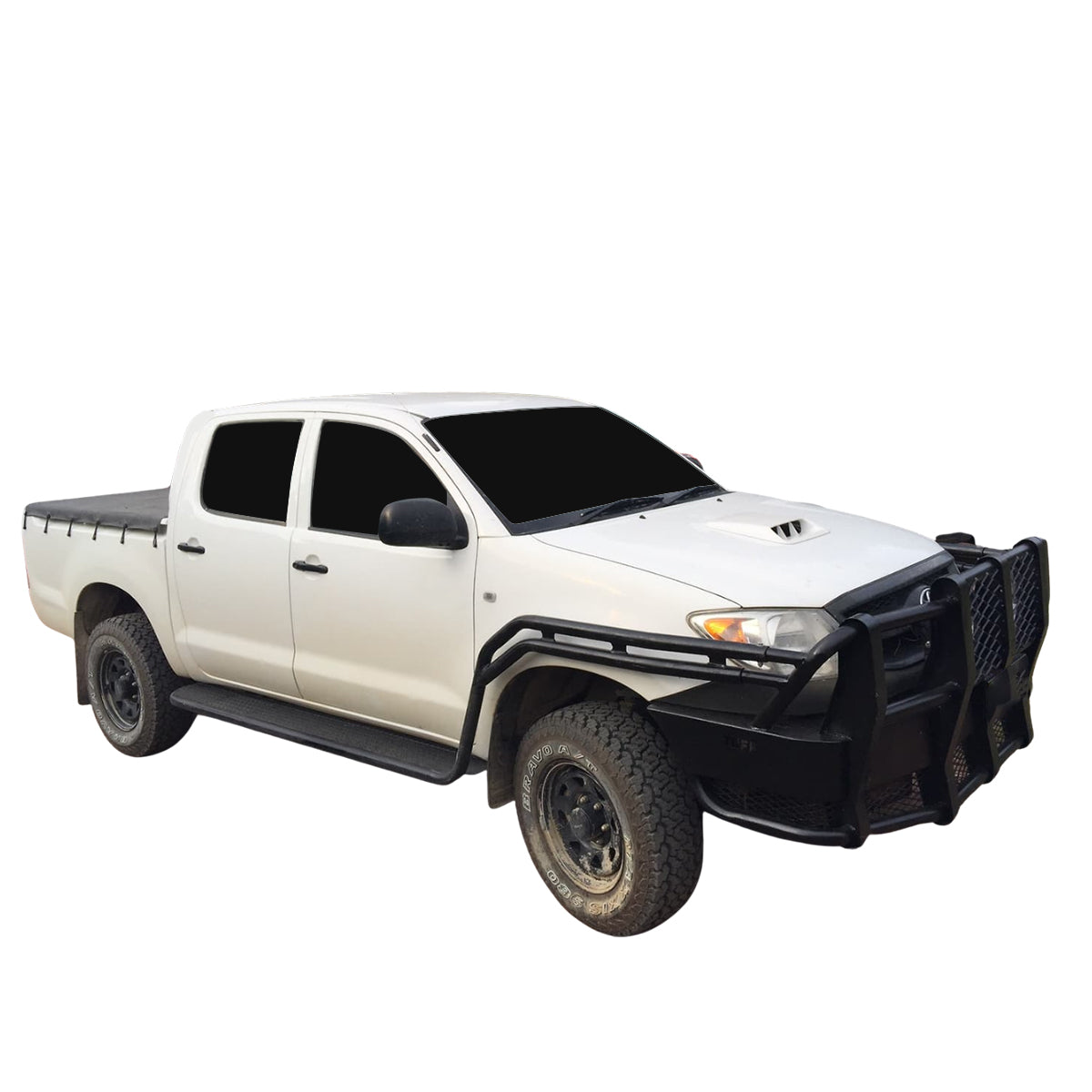 Aussie Tonneaus Bunji Loop Tonneau Cover To Fit Toyota Hilux A-Deck SR5 Dual Cab (April 2005 to September 2015) 