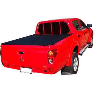 Aussie Tonneaus Clip On Tonneau Cover To Fit Mitsubishi Triton MN Dual Cab Fitted With or Without Factory Headboard (October 2009 to June 2015) 