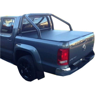 Aussie Tonneaus Volkswagen Amarok Dual Cab 2011 to Current Clip On Tonneau Cover to suit Factory Sports Bar 