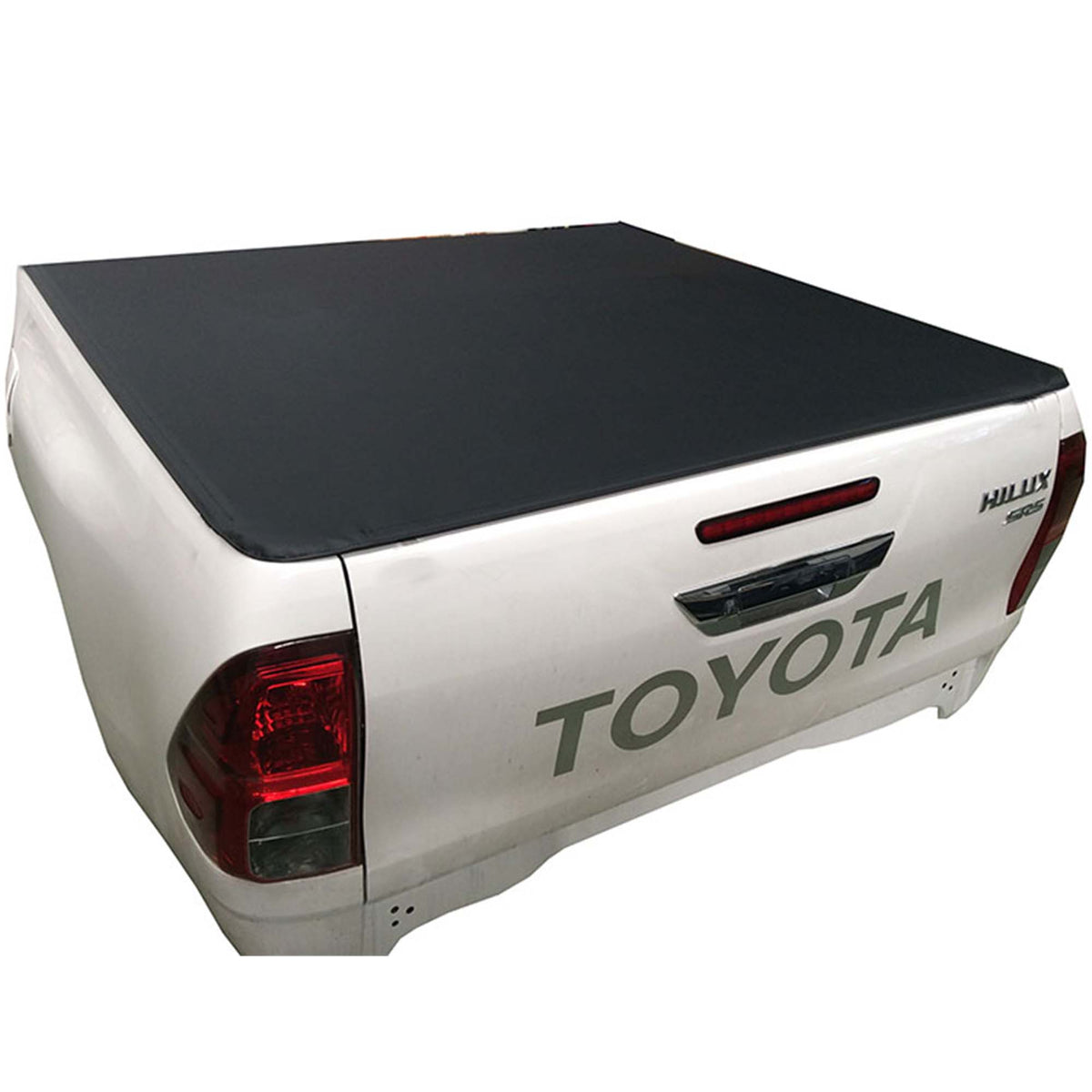 Aussie Tonneaus Clip On Tonneau Cover To Fit Toyota Hilux A Deck SR5 Dual Cab (October 2015 to Current) 