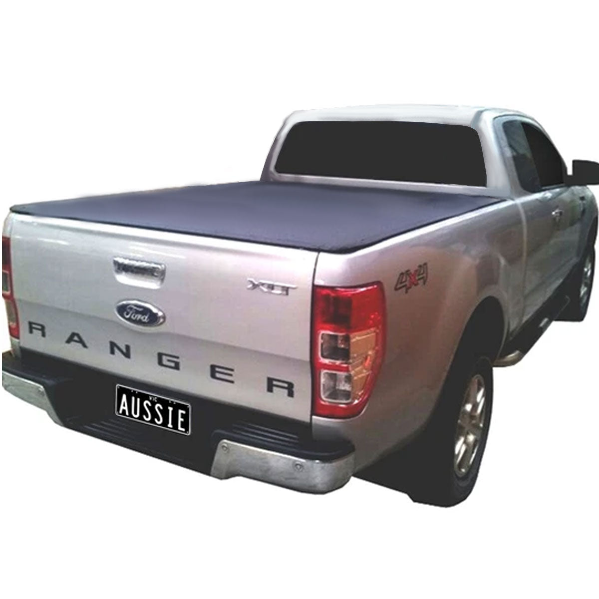 Aussie Tonneaus Clip On Tonneau Cover To Fit Ford Ranger PX Super Cab (November 2011 to Current) 
