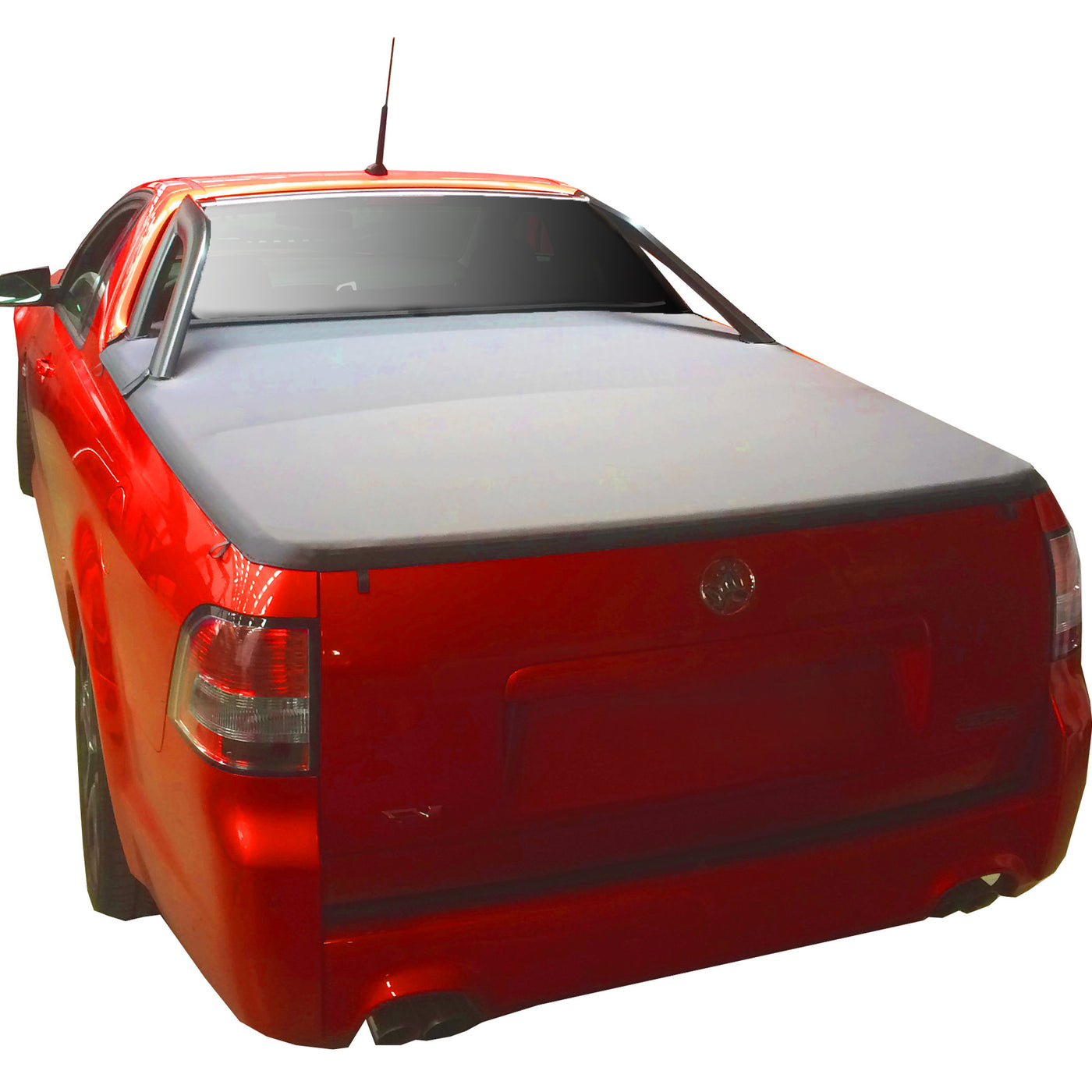Clip On Tonneau Cover To Fit Holden Commodore VE VF Single Cab Fitted With Factory Sports Bars (2007 to Current)