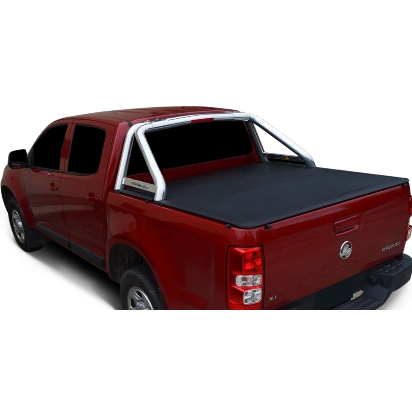 Aussie Tonneaus Replacement Clip On Tonneau Cover To Fit Holden Colorado Dual Cab Fitted with Factory Sports Bars - Fits Genuine Hardware Only - (July 2012 to 2020) 