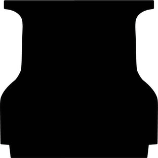 Aussie Tonneaus Ribbed Rubber Ute Mat To Fit Mazda BT-50 Dual Cab (November 2011 to September 2020) 