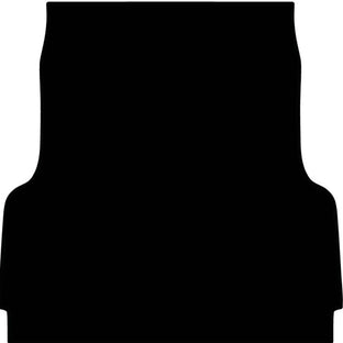 Aussie Tonneaus Ribbed Rubber Ute Mat To Fit Holden Rodeo RA Dual Cab (2003 to 2008) 