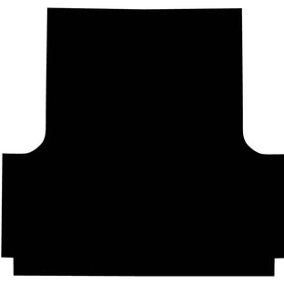 Aussie Tonneaus Ribbed Rubber Ute Mat To Fit Nissan Navara D22 Dual Cab (November 2001 to 2008) 