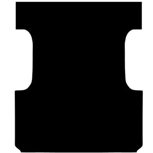 Aussie Tonneaus Ribbed Rubber Ute Mat To Fit Toyota Hilux Extra Cab (April 2005 to September 2015) 