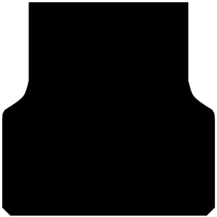 Aussie Tonneaus Ribbed Rubber Ute Mat To Fit Isuzu D-Max Dual Cab Fitted with Factory Tub Liner (September 2020 to Current) 