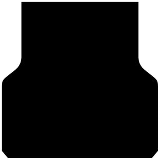 Aussie Tonneaus Ribbed Rubber Ute Mat To Fit Mazda BT-50 TF Dual Cab Fitted with Factory Tub Liner (October 2020 to Current) 