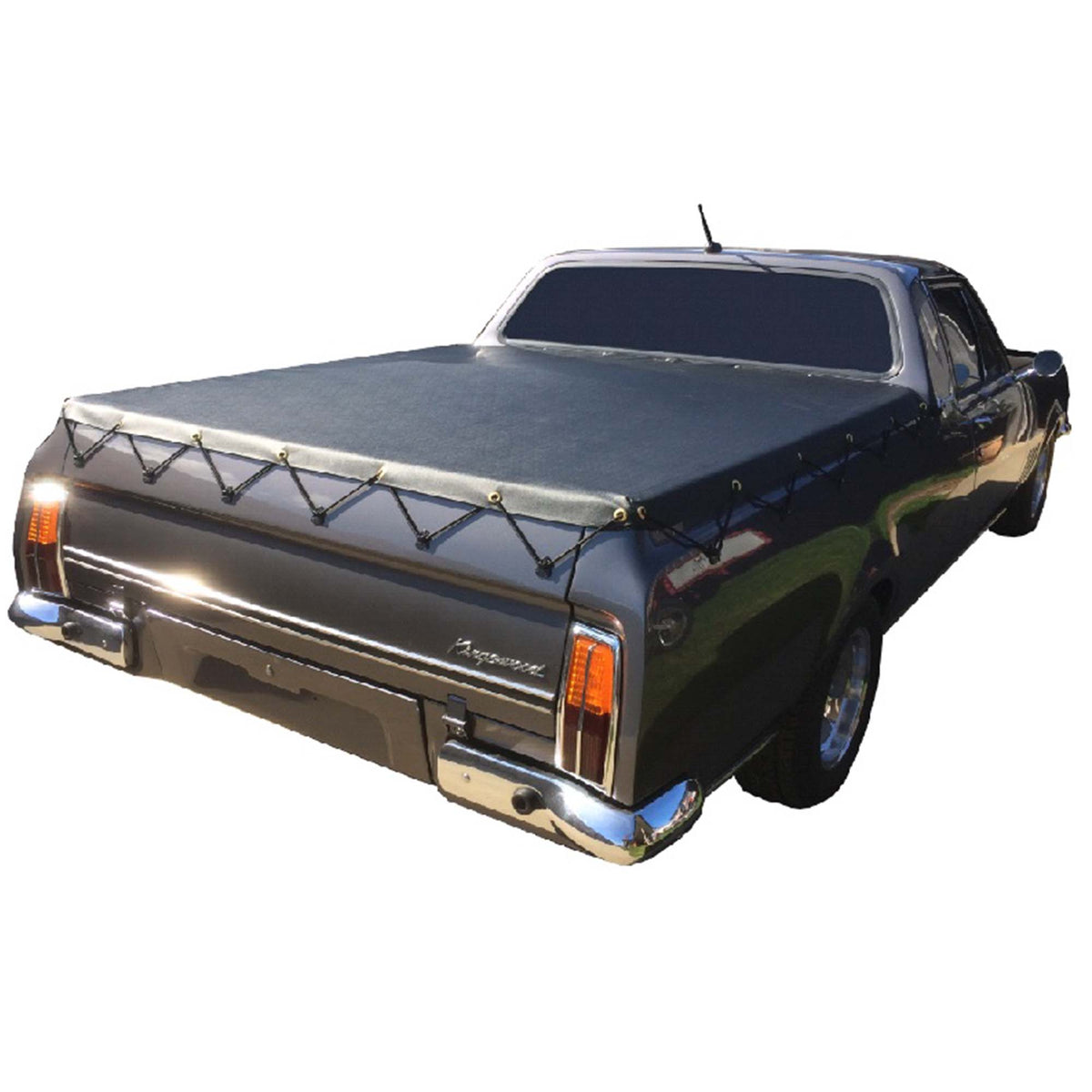 Aussie Tonneaus Continuous Rope Tonneau Cover To Fit Holden HK HT HG Single Cab (1968 to 1971) 
