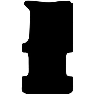 Aussie Tonneaus Ribbed Rubber Van Mat To Fit Toyota HiAce LWB (April 2005 to May 2019) 